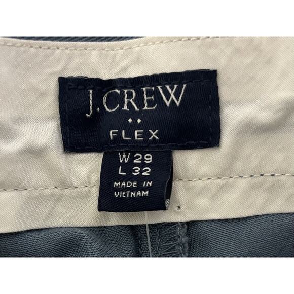 NWT J.Crew Mens Pants Slim Fit Flex Chino 29X32 Blue Classic Preppy - Picture 5 of 12
